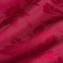Load image into Gallery viewer, 108 in. Round Falling Lilies Damask Tablecloth (2 Colors)
