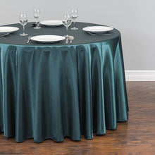 Load image into Gallery viewer, 108 in. Round Satin Tablecloth (14 Colors)