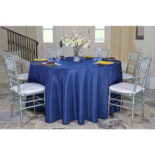 Load image into Gallery viewer, 120 In. Round Polyester Tablecloth (20 Colors)