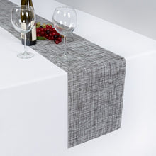 Load image into Gallery viewer, Ribweave Woven Vinyl Table Runner (2 Colors & 2 Sizes)