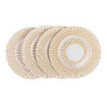 Load image into Gallery viewer, Quantum Glass Charger Plate 4/pack (3 Colors)