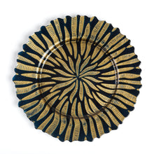 Load image into Gallery viewer, Halley Glass Charger Plate 4/Pack (2 Colors)