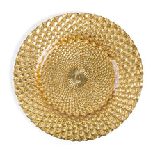 Load image into Gallery viewer, Athena Glass Charger Plate 4/Pack (2 Colors)