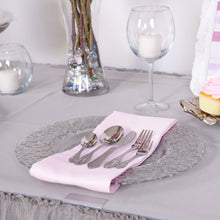 Load image into Gallery viewer, Baroque Glass Charger Plate 4/Pack (2 Colors)