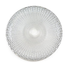Load image into Gallery viewer, Kaleidoscope Glass Charger Plate 4/Pack (2 Colors)