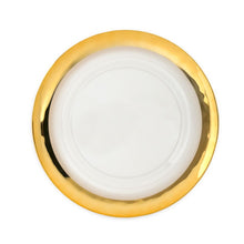 Load image into Gallery viewer, Band Clear Glass Charger Plate 4/Pack (2 Colors)