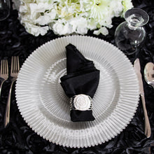 Load image into Gallery viewer, Sunburst Glass Charger Plate 4/Pack, (4 colors)