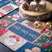 Load image into Gallery viewer, 13 X 19 in. Christmas Holiday Cotton Placemats 4/pack (7 Patterns)
