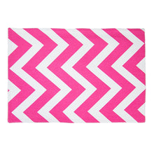 Load image into Gallery viewer, 13 X 19 in. Chevron Cotton Placemats 4/Pack (13 Colors)