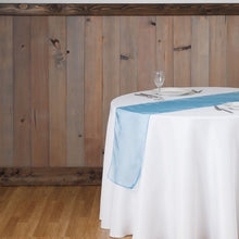 Load image into Gallery viewer, 14 x 108 in. Organza Table Runner