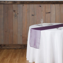 Load image into Gallery viewer, 14 x 108 in. Organza Table Runner