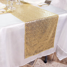 Load image into Gallery viewer, 14 X 108 in. Sequin Table Runner (9 Colors)