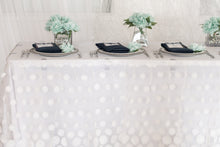 Load image into Gallery viewer, 21 ft. Cascading Ripples Table Skirt (6 Colors)