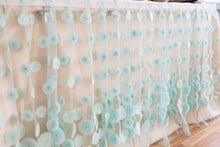 Load image into Gallery viewer, 21 ft. Cascading Ripples Table Skirt (6 Colors)