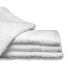 Load image into Gallery viewer, Hotel Quality India Cotton Hand Towel 4/Pack White
