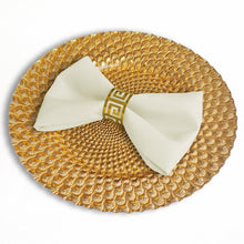 Load image into Gallery viewer, 17 in. Polyester Napkins Ivory (1 Dozen)