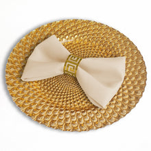 Load image into Gallery viewer, 17 in. Polyester Napkins Beige (1 Dozen)