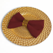 Load image into Gallery viewer, 17 in. Polyester Napkins Burgundy (1 Dozen)