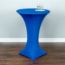 Load image into Gallery viewer, 30 in. Round Stretch Cocktail Tablecloth (8 Colors)