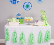 Load image into Gallery viewer, 4 ft. Fitted Polyester Tablecloth (7 Colors)