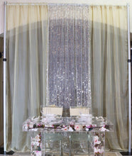Load image into Gallery viewer, 58 x 120 in. Sheer Backdrop Draping