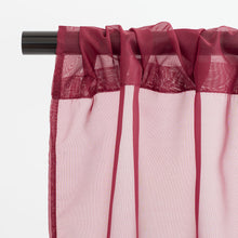 Load image into Gallery viewer, 58 x 120 in. Sheer Backdrop Draping