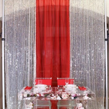 Load image into Gallery viewer, 58 x 120 in. Sheer Backdrop Draping