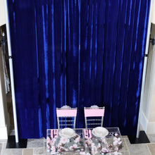 Load image into Gallery viewer, 58 X 120 in. Velvet Backdrop Draping (7 Colors)