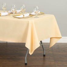 Load image into Gallery viewer, 60 x 102 in. Rectangular Polyester Tablecloth Peach