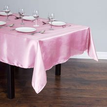 Load image into Gallery viewer, 60 X 126 in. Rectangular Satin Tablecloth (16 Colors)