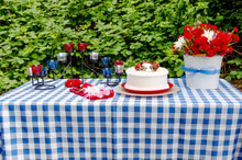 Load image into Gallery viewer, 90 X 132 in. Rectangular Polyester Tablecloth Checkered (4 Colors)