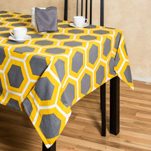 Load image into Gallery viewer, Rectangular Honeycomb Cotton Tablecloth (2 Sizes / 2 Colors)