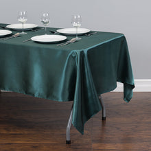 Load image into Gallery viewer, 60 X 126 in. Rectangular Satin Tablecloth (16 Colors)