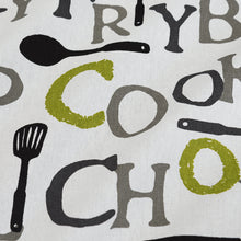 Load image into Gallery viewer, 60 in. Square Chef Print Cotton Tablecloth