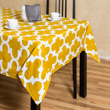 Load image into Gallery viewer, 60 X 84 in. Rectangular Trellis Cotton Tablecloth (12 Colors)