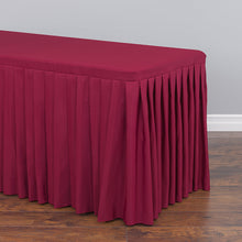 Load image into Gallery viewer, 4 ft. Fitted Table Skirt (7 Colors)
