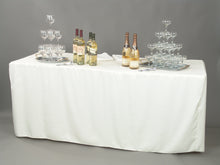Load image into Gallery viewer, 8 ft. Fitted Polyester Tablecloth