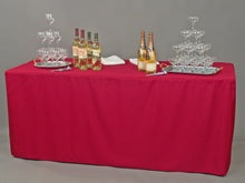 Load image into Gallery viewer, 8 ft. Fitted Polyester Tablecloth