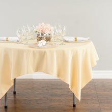 Load image into Gallery viewer, 70 in. Square Polyester Tablecloth Cantaloupe