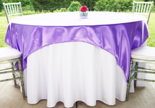 Load image into Gallery viewer, 60 in. Square Satin Overlay (14 Colors)