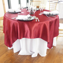 Load image into Gallery viewer, 72 in. Square Satin Overlay (23 Colors)