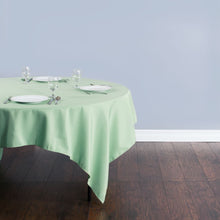 Load image into Gallery viewer, 85 in. Square Polyester Tablecloth Hemlock