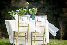 Load image into Gallery viewer, 4 ft. Fitted Polyester Tablecloth (7 Colors)