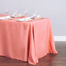 Load image into Gallery viewer, 90 X 156 in. Rectangular Polyester Tablecloth Strawberry Ice