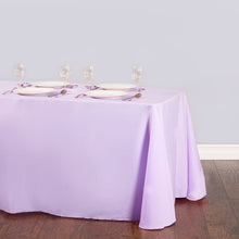 Load image into Gallery viewer, 90 x 156 in. Rectangular Polyester Tablecloth Lavender