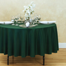 Load image into Gallery viewer, 90 in. Round Polyester Tablecloth (20 Colors)