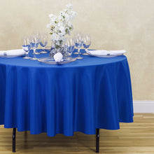 Load image into Gallery viewer, 90 in. Round Polyester Tablecloth (20 Colors)