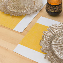 Load image into Gallery viewer, 13 X 19 in. Single Striped Cotton Placemats 4/Pack (7 Colors)