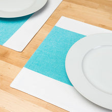 Load image into Gallery viewer, 13 X 19 in. Single Striped Cotton Placemats 4/Pack (7 Colors)