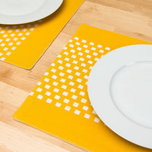 Load image into Gallery viewer, 13 X 19 in. Basketweave Stripe Cotton Placemats 4/Pack (8 Colors)